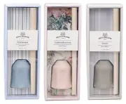 NEW Bee & Willow Reed Diffuser Set Sardinian Rosemary, Vetiver, or Wild Bluebell