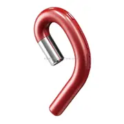 NP-1 Bluetooth V4.2 Ear-hook HD Wireless Business Earphone with Mic(Red)