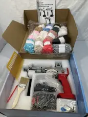 BESGEER Cordless Rug Tufting Gun-Kit Tufting Gun Starter Kit Red