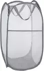 Buenod Mesh Pop up Laundry Hamper, Collapsible for Storage, Portable Folding Pop
