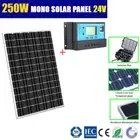 24V 250W MONO SOLAR PANEL 24V BATTERY CHARGING 36V PV MODULE 30A SOLAR REGULATOR