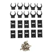 10 Sets Plastic Adjustment Foot Buckle Lifetime Table Parts Cabinet Legs