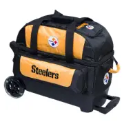 KR Strikeforce NFL Pittsburgh Steelers 2 Ball Roller Bowling Bag