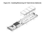 Supermicro MCP-220-93903-0N MicroCloud Mounting Bracket for 4 x 2.5" Drives NEW