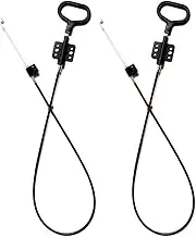 Recliner Replacement Parts Sofa Reliable Release Pull Cables D-Ring Handle (2 pcs)