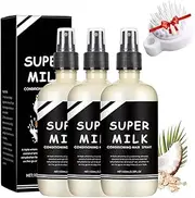 Supermilk Hair Primer Conditioner,Super Milk Conditioning Hair Primer,Super Milk Leave in Conditioner,Super Milk Hair Conditioner Spray Smooth Hair Care (3Pcs)
