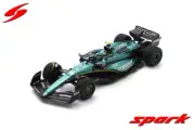 Spark 1:43 AMR23 No.14 2nd Monaco GP 2023 Fernando Alonso Diecast Model Car