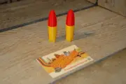 Nomura * Two Stage Rocket Launching Pad Japan. 3D Printed Rockets ( 2 pcs ) VST