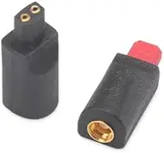 OKCSC IM Plug Male Side MMCX Adapter for ATH-IM50 IM70 IM01 IM02 IM03 IM04 Headsets Work for MMCX Cable to Connected with Audio Technica IM Series Earphone Adapter Black