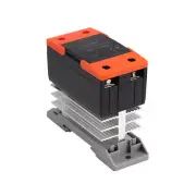 GEYA Solid State Relay SSR-10/25/40/60/80/100/120DD 3-32DC to 5-220DC &Radiator