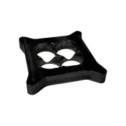 Aeroflow 1" Tapered High Velocity Carburettor Spacer Black Finish