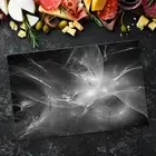 Glass Worktop Saver Induction Ceramic Hob Cover Abstract lines black 80x52 cm