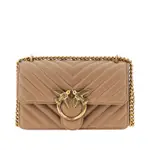 [PINKO] PINKO Chevron leather Mini Love One bag Woman One Size One Size Beige