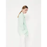 在飛比找ETMall東森購物網優惠-edition假兩件純棉長袖襯衫女2023春新款男友風襯衣E