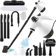 Portable Steam Cleaner, 1050W Handheld Steam Cleaner with Detachable 16 Piece Accessories, Multi-Purpose Handheld Pressurized Steamer, Steam Mops, for Floor, Tile, Sofa, Windows etc