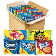 OREO CHIPS AHOY Nutter Butter SOUR PATCH KIDS & SWEDISH FISH Cookies & Candy ...