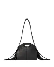 Maje Miss M Smooth Leather Mini Bag
