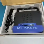 Linksys Wireless B Broadband Router Model BEFWIS4 4 Port Switch 2.4 GHZ New In B