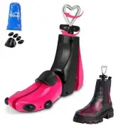 Shoe Stretcher Men Women, 4-Way Boot Stretcher Stretch Width & Length, Leather