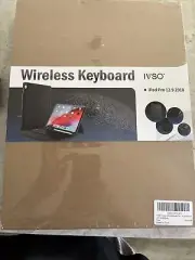 NEW! IVSO Keyboard Case for Apple iPad Pro 12.9 2018 Stand Cover Case Wireless