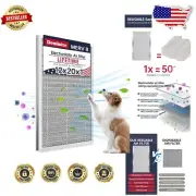 12x20x1 Electrostatic Air Filter - Washable & Easy to Install for Home Comfort