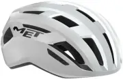 MET Vinci MIPS Road Helmet In-Mold EPS Safe-T DUO Fit Matte White/Silver, Medium