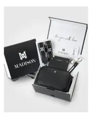 [Madison Accessories] Monica Giftbox 5 Piece in Black