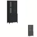 Highboard Sideboard Storage Cabinet Cupboard Living Room Solid Wood Pine vidaXL