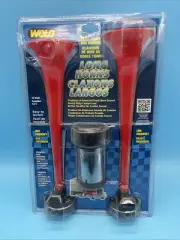 Wolo 417 Dual Trumpet Big Rig Sound Horn Loud Universal Train Air Truck Van