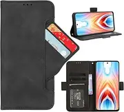 [GoshukunTech] Phone Cover for Oppo A79 5G,for Oppo A79 5G Wallet Case[ 5 Card Slots Leather Wallet ] Soft TPU Inner Case Flip Cover Stand Feature -Black