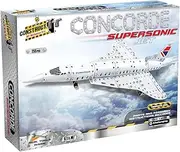 Construct It Aero Concorde Take Apart Vehicle Toy – 255-Piece STEM Model Building Kit for Kids – Build Your Own Supersonic Plane – Educational Engineering Toy with Real Tools – for Boys Ages 8–12