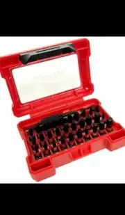 Milwaukee 32 PC Impact Duty Shockwave Driver Bit Set Drill Adaptor Contractor