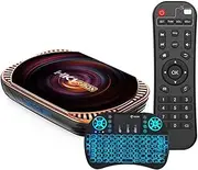 Android 11.0 TV Box, HK1 RBOX X4 4GB ROM 128GB ROM with S905X4 Quad-Core 64Bit ARM Corter-A53 CPU Mali-T720 MP2 GPU ROM 8K/4K 2.4Ghz WiFi BT 5.0 Set Top Box,4gb+64gb