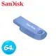 SanDisk Ultra Curve USB3.2 CZ550 隨身碟 64GB 鼠尾草藍