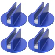 4Pcs Slotted Jack Pad Aluminum Grooved Jack Pad Magnetic Pinch Weld Jack·Adapter