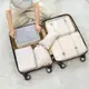 韓系斜紋旅行收納袋六件組 收納包 行李箱分類整理 出國旅行 (3.4折)
