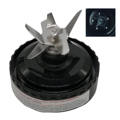 Replacement blade with Draining rack Nutri Blender Pro Extractor Blades for N...