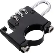 WEKADRIN Motorcycle Lock Combination Lock Padlock Backpack Lock Storage Lock Locks for Motorcycles Locker Lock Number Lock Lock for Motorcycle Ski Lock Stainless Steel