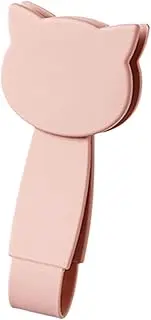 Mxshc Magnetic Hat Clip Magnetic Hat Clip, Travel Bag Hat Clip for Travel Bag, Portable Sun Hat Clip for Sun Hats, Handbags and Purses Beach Summer 8.5 x 4.3 x 1 cm, pink