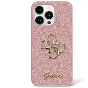 GUESS Glitter Edition Case For Apple IPhone 15 Pro - Pink