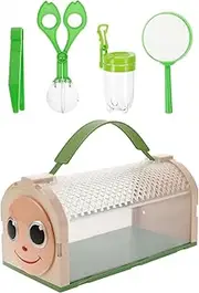 TOYANDONA Bug Catcher Kit for Kids, Insect Catcher, Outdoor Explorer Kit with Tweezers, Magnifying Glass, Science Educational Kit, Bug Observation Container