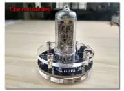 QS18-12 NIXIE Clock Module Single Tube Vacuum Tube Socket Base With RGB Light