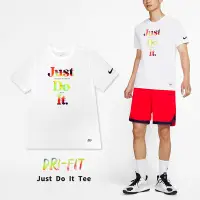 在飛比找Yahoo奇摩購物中心優惠-Nike 短袖上衣 Just Do It Tee 男款 白 