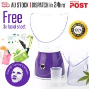 130w Nano Facial Steamer Deep Cleansing Facial Mask Hydration Face Spa Sauna AU
