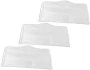 [Ipetboom] 3pcs Microfiber Steam Mop Pads Replacement for Shark Mops Durable Washable Cleaning Cloths for Deep Cleaning Versatile Use Various Floor
