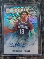 2020-21 NBA Hoops Kira Lewis Jr. Autographed Rookie Ink Refractor!!!