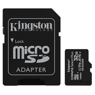 KINGSTON 32G 64G microSDHC SDXC 100MB/s Plus U1 C10 金士頓 記憶卡