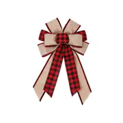 Christmas Tree Topper Bow For Holiday Decorations Great For Gift Wrapping