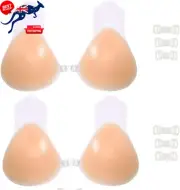 Silicone Adhesive Bra Invisible Lift Nipple Covers Reusable Strapless Backless