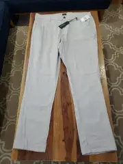 Buffalo David Bitton Casual Pants Men's 38x30 Soft Relaxed Woven Beach Stretch
